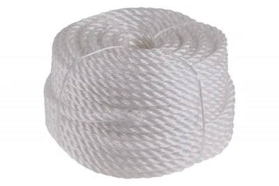 Produktbild von Levior Nylonseil 10 mm x 50 m weiß