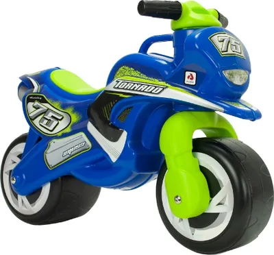 Immagine prodotto di Injusa | Motore marciante Tundra Tornado | Blu con verniciatura verde