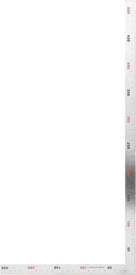 Produktbild von Edelstahl 500 x 250 mm 90-Grad-Winkelmaß Messwerkzeug (#02)