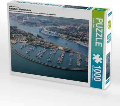 Produktbild von Calvendo Ein Motiv aus dem Kalender Kreuzfahrt Warnemünde 1000 Teile Puzzle quer 640x480mm, Deter Thomas; 7447081