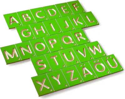 Produktbild von Erzi Lernspiel Großbuchstaben, 29 Teile