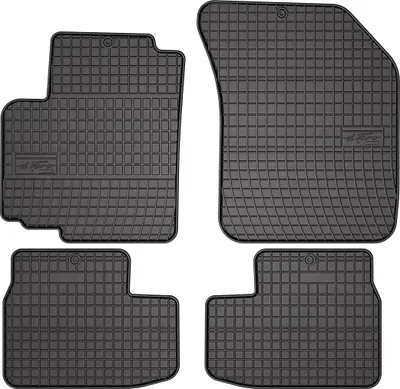 Zdjęcie produktu dla 2008-2014 Gumowe dywaniki podłogowe Suzuki Splash czarne 4 szt