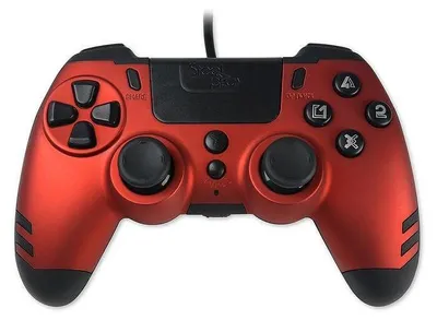 Produktbild von Lexip METALTECH, Gamepad, PC, PlayStation 4, D-Pad, Home button, Schaltfläche Optionen, Schaltfläche Teilen, Analog / Digital, Mehrfarbig, Kabelgebunden