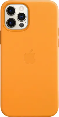 Produktbild von Apple iPhone 12, iPhone 12 Pro Hülle - Echtleder - Hard Case,Backcover - Gelb