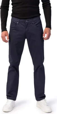 Produktbild von Stooker Men FRISCO PRINT Herren 5-Pocket-Jeans Straight Fit W38 / L32 navy minimal