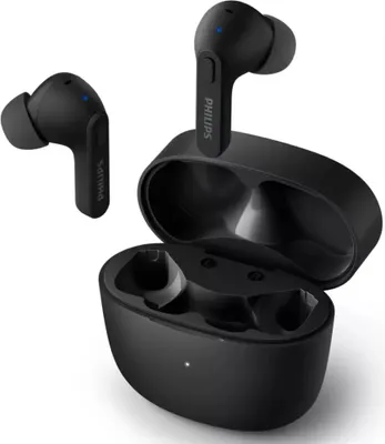 Obrázok produktu pre Philips 2000 series TAT2206BK/00 slúchadlá/náhlavná súprava True Wireless Stereo (TWS) In-ear Calls/Music Bluetooth Black