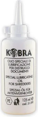Obrázek produktu pro Kobra olej do skartovacích strojů 125 ml