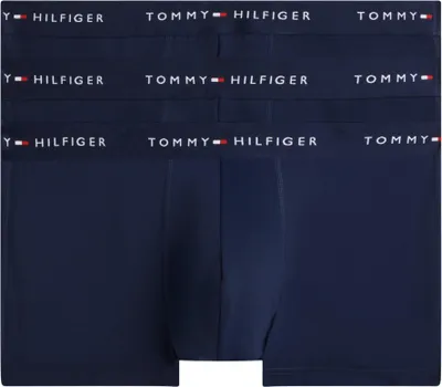Produktbild von Tommy Hilfiger Men 3P Low Rise Trunk UM0UM03762 Low Rise Trunk, RED (Carbon Navy