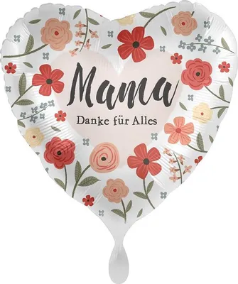Produktbild von Folienballon zum Muttertag Mama Danke für Alles 43cm