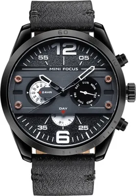 Produktbild von Mini Focus FO-23858 Uhr - Stilvolle Herrenuhr in Schwarz KP23858