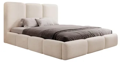 Obrázek produktu pro Čalouněná postel DreamLux Capri 120 x 200 cm s roštem a úložným prostorem látka Loop 6
