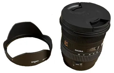 Produktbild von Sigma 10-20 mm / F 4.0-5.6 EX DC HSM Super-Wide-Zoom fÃ1/4r Canon EF / EF-S Spiegelreflexkameras, F4 (W) - F5,6 (T), Ultraschallmotor, Autofokus, 77 mm Filterdurchmesser