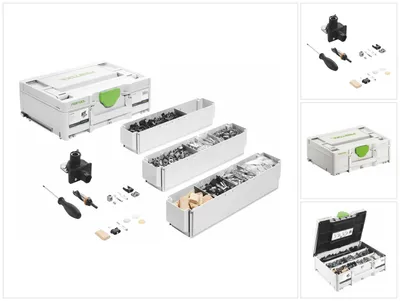Productafbeelding van Festool KV-SYS D8 DOMINO aansluitserie ( 576797 ) voor DF 500 deuvelfrees - opvolger van 203170