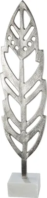 Produktbild von GILDE Dekofigur Feder auf Base H. 65 cm,41074