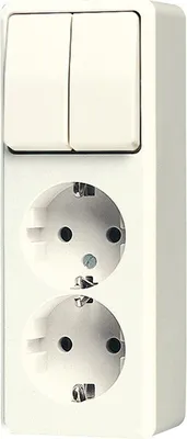 Immagine prodotto di Presa doppia Jung SCHUKO 16A 250V, ws 625 A (625A)