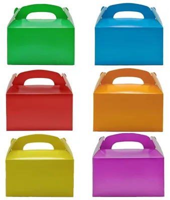 Image de Lot de 30 boîtes de 12 chocolats colorés, idéal pour les fêtes