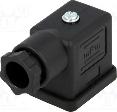 Produktbild von 1x Steckverbinder: Ventil Stecker weiblich 11mm PIN: 3 121023-0122 Ventilsteckverbi