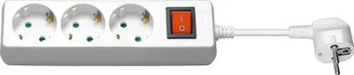 Produktbild von Wentronic AC power Extension, 1.5 m, Weiß