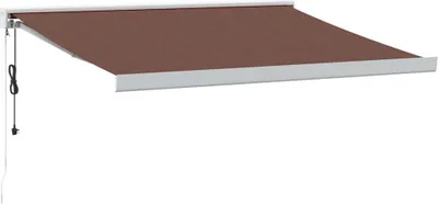 Immagine prodotto di Tenda da Sole Retrattile Automatica Marrone 350x250 cm