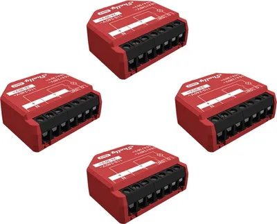 Zdjęcie produktu dla Shelly 1PM Gen3 Set of 4 Controller WiFi/Bluetooth