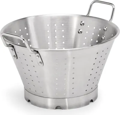 Produktbild von Seiher, Ø 60 cm, Perforierung Ø 5 mm, Chromnickelstahl