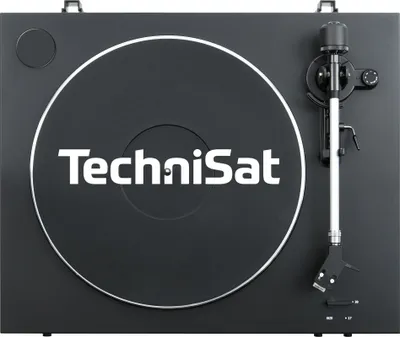 Obrázok produktu pre TechniSat TechniPlayer LP 200, Gramofón s remeňovým pohonom, Čierna, Strieborná, Hliník, 45 ot/min, 0,25%, 435 mm