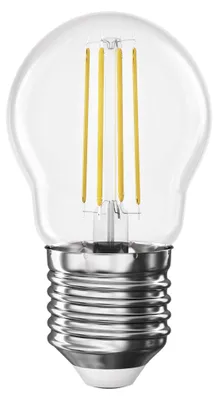 LED žárovka Filament Mini Globe / E27 / 3,4 W (40 W) / 470 lm / neutrální bílá