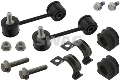 Produktbild von SWAG 30 93 6758 Stabilisatorlager Reparatursatz für VW Golf IV Schrägheck (1J1) Vorne 21mm