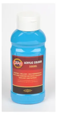 Zdjęcie produktu dla KOH Acrylfarbe 500 ml Flasche niebieski zielony