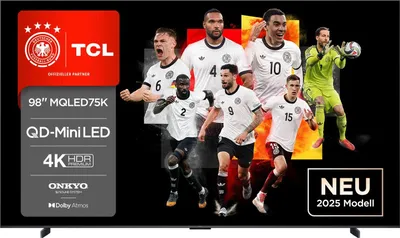 Produktbild von TCL 98MQLED75K 98 Zoll QLED Mini-LED 4K Smart TV 120Hz