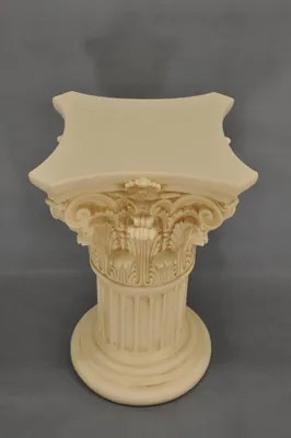 Produktbild von Medusa Säule Römische Säulen Marmor Skulptur Figur Deko Dekoration Ständer 1021