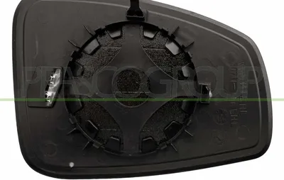 Produktbild von PRASCO Spiegelglas Außenspiegel Links für RENAULT Fluence (L3) Beheizbar Asphärisch RN0907504