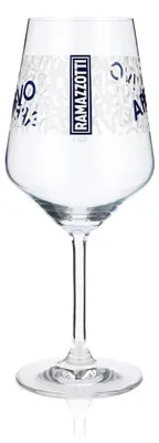 Produktbild von Ramazzotti Likör Glas 0,2l Stielgläser Cocktail Weinglas Aperitivo Aufdruck