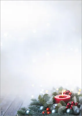 Produktbild von sigel Weihnachts-Motiv-Papier "Candlelight Cheer" A4 100 Blatt