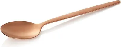 Produktbild von 24x Dessertlöffel ALEX BRONZE, mit bronze, matte PVD Beschichtung, 16 cm, Chromnickelstahl 18/10