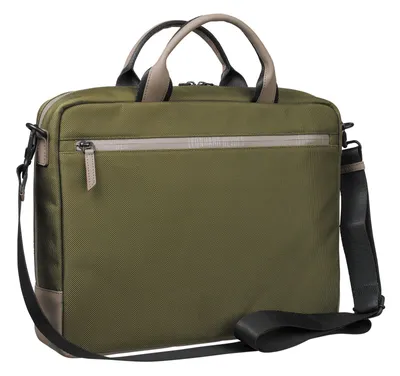 Image de LEONHARD HEYDEN mallette sac à main pour ordinateur portable Helsinki Zipped Briefcase 1 Compartment Olive