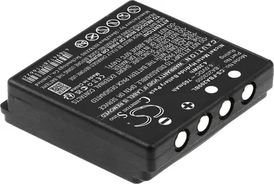 Obrázek produktu pro TECHTEK Baterie kompatibilní s [HBC] FBFUB09N, FUB 9NM 6V, FUB9NM, Linus 4, Linus 6, Micron 4, Micron 6, Radiomatic Eco, Remote Control Crane Truck