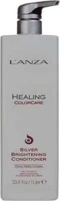 Obrázek produktu pro L’ANZA Healing ColorCare Silver Brightening Conditioner ochranný kondicionér pro platinově blond a šedivé vlasy 1000 ml