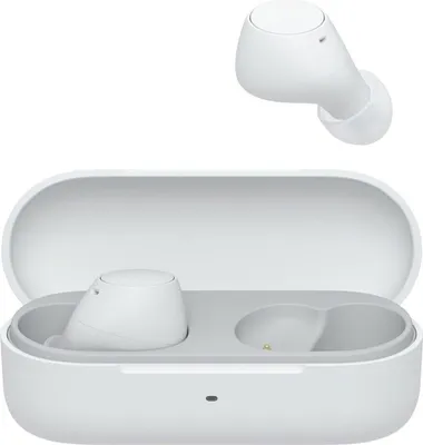 Produktbild von Sony WF-C 510 weiss In-Ear Kopfhörer (Bluetooth, True Wireless, 11h Akkulaufzeit, IPX4)