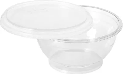 Produktbild von 50x Salatschalen aus -Kunststoff inkl. Deckel 700 ml Ø 14,5 cm