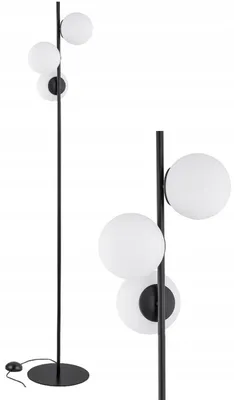 Produktbild von Stehlampe E27 160 cm hoch Kugelschirm Modern Stehleuchte