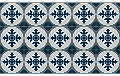 Produktbild von Rutschfeste Bodenaufkleber mit Schutzbeschichtung – RITANINO BODENFLIESEN – 1 Aufkleber, 60 x 100 cm
