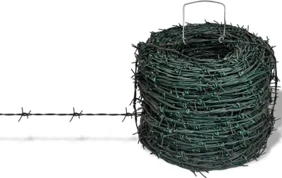Immagine prodotto di Filo Spinato Verde a Rotolo 100 m