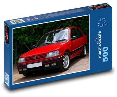 Obrázok produktu pre Puzzle 500 Červené retro auto - martinpuzzle