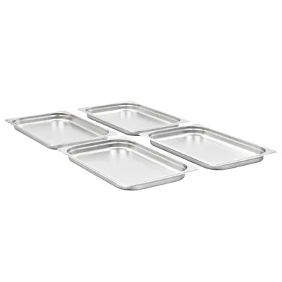 Produktbild von vidaXL Gastronormbehälter 4 Stk. GN 1/1 40 mm Edelstahl