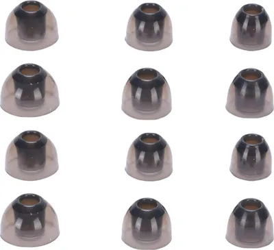 Obrázek produktu pro 6 párů špuntů do uší jako náhrada za sluchátka BoseJays S M L 5 mm-6,5 mm silikonové špunty do uší s vnitřním otvorem