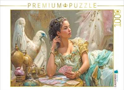 Produktbild von CALVENDO Puzzle Orakelkarten | 1000 Teile Lege-Größe 64x48cm Foto-Puzzle für glückliche Stunden