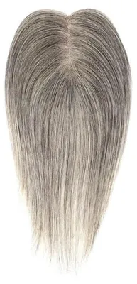 Produktbild von Haarverlängerung für Damen - 25 cm lang, ohne Pony - Hellgrau