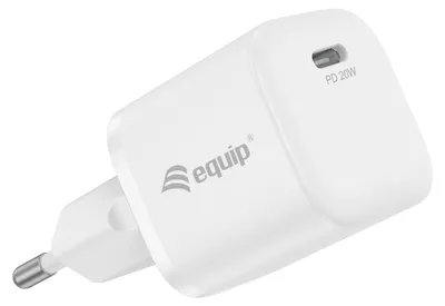Produktbild von Equip 1-Port 20W USB-C PD-Ladegerät