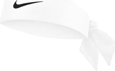Image de Nike - Bandeau « Fury Classic », ajustable, Dri-FIT CS2839 (taille unique) (blanc)